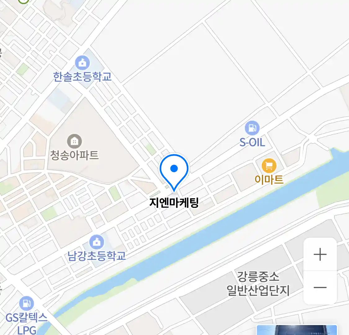 지엔마케팅 위치