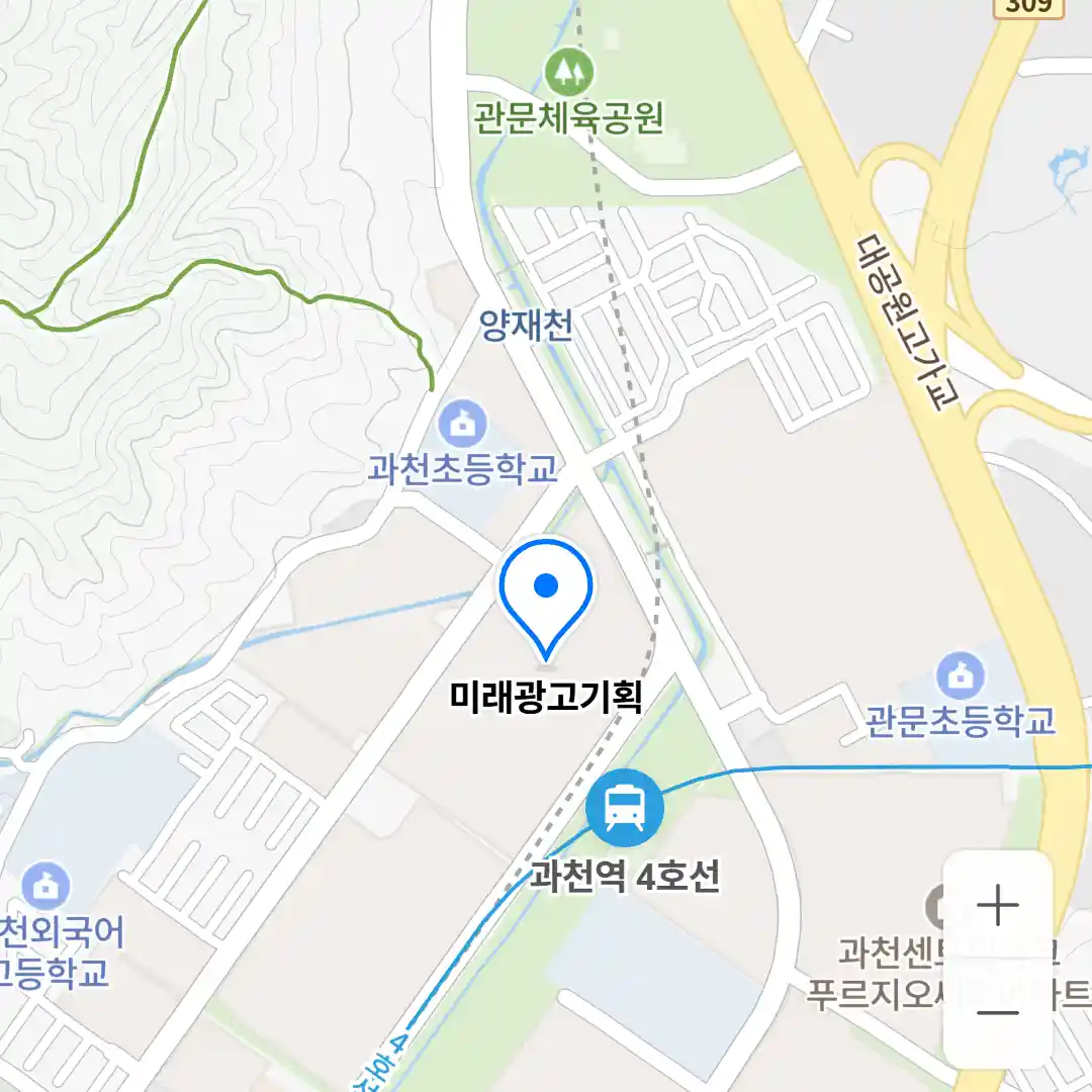 미래광고기획 위치