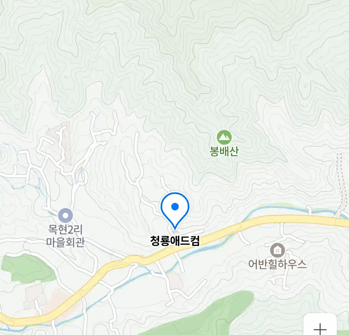 청룡애드컴 위치