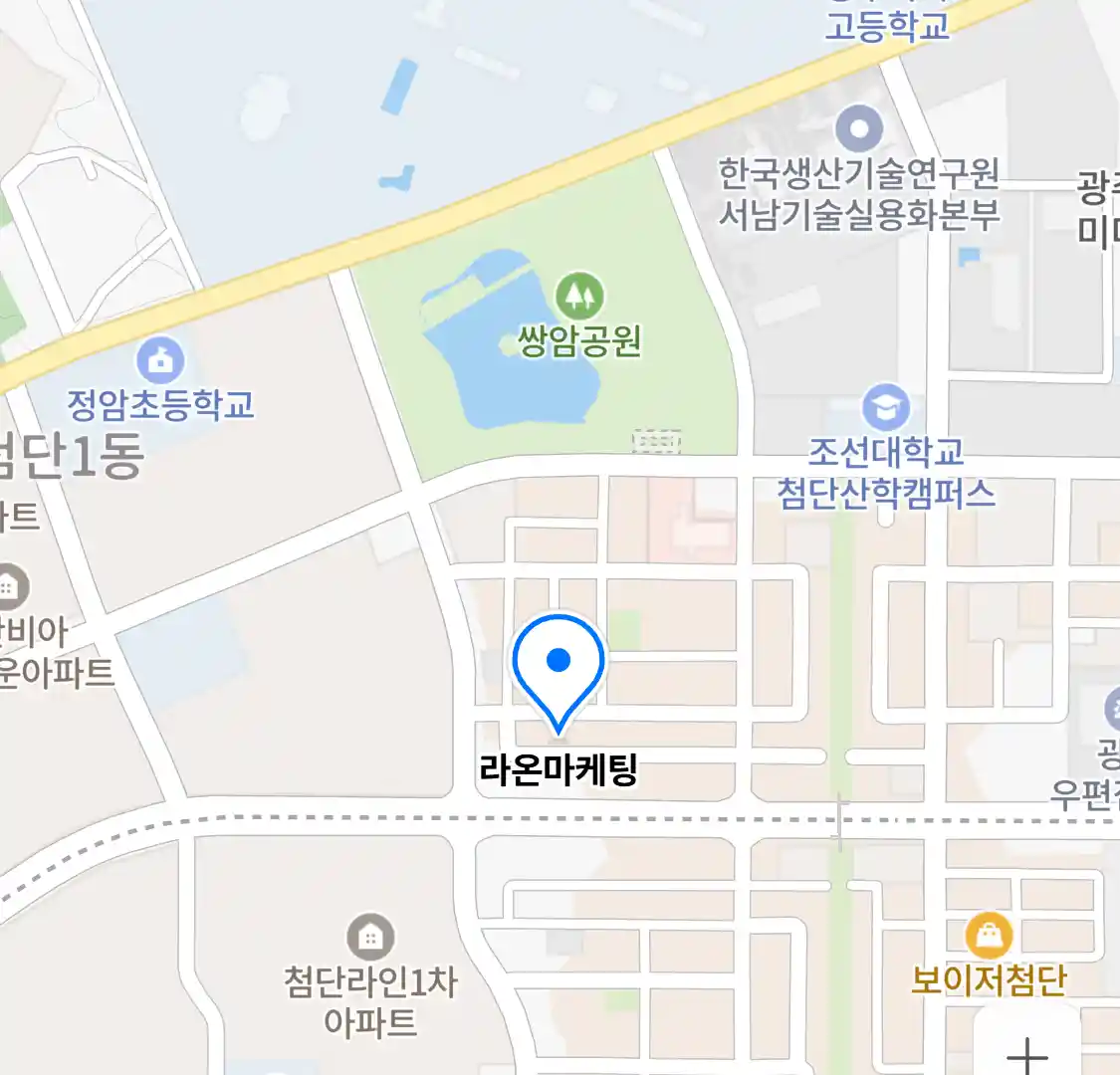 라온마케팅 위치