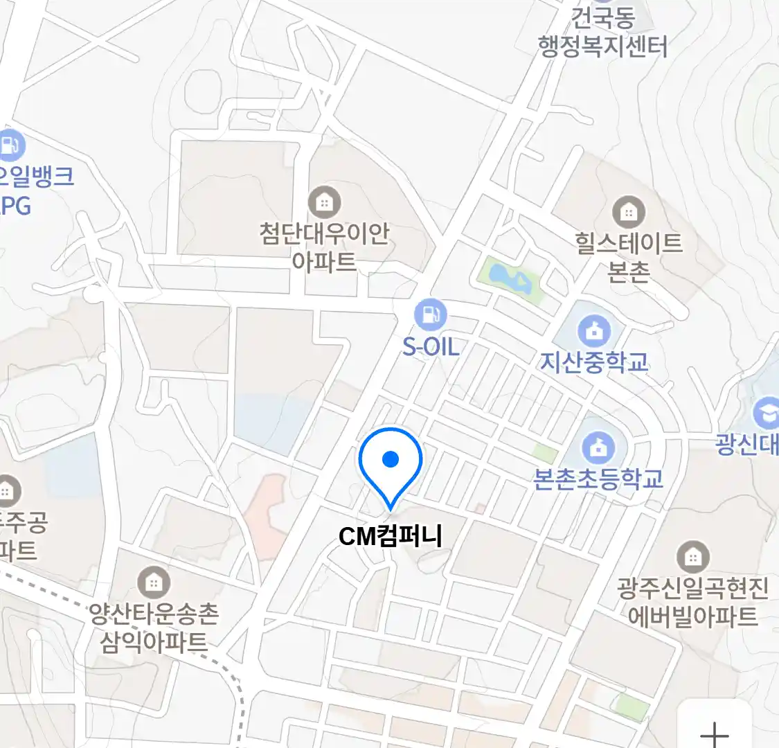 CM컴퍼니 위치