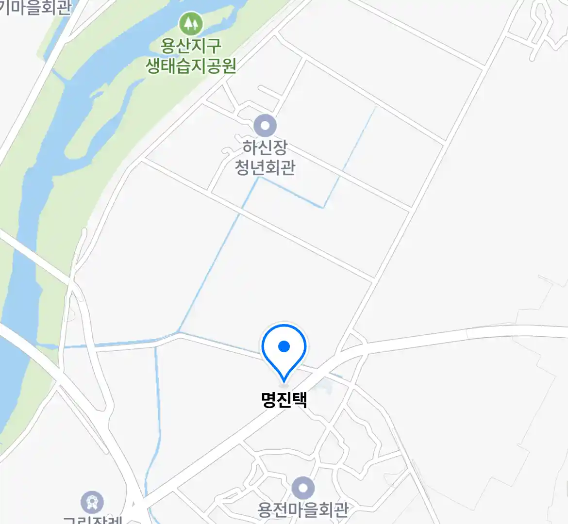 명진택 위치