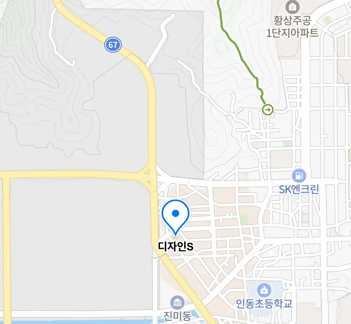 디자인S 위치