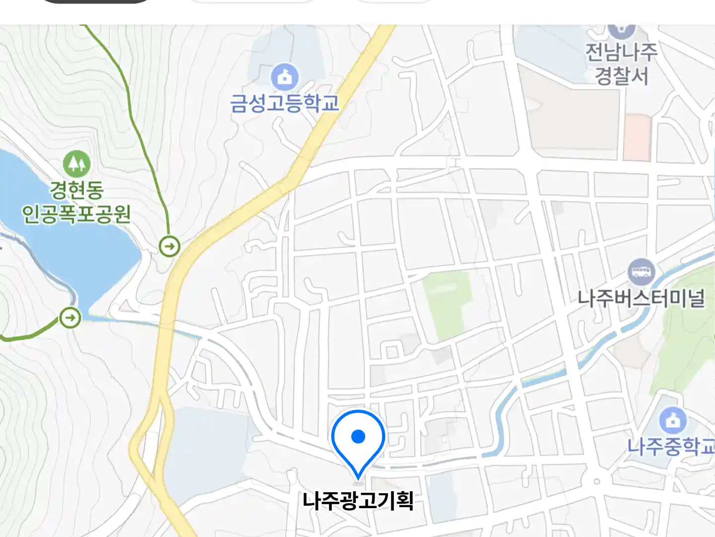 나주광고기획 위치