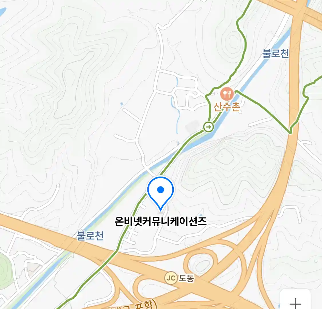 온비넷커뮤니케이션즈 위치