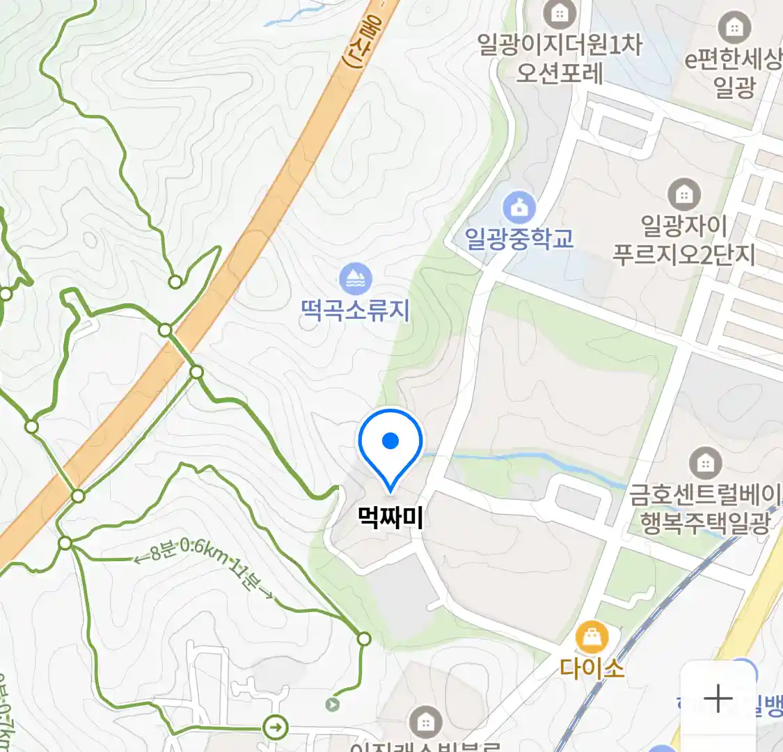 먹짜미 위치