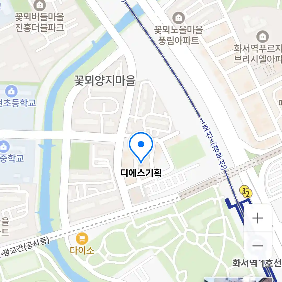 디에스기획 위치