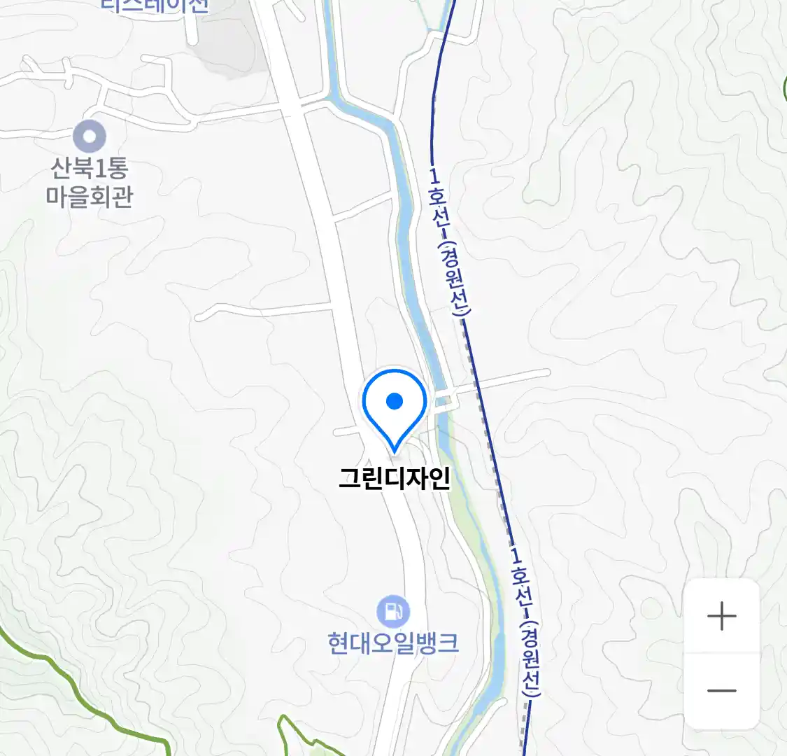 그린디자인 위치