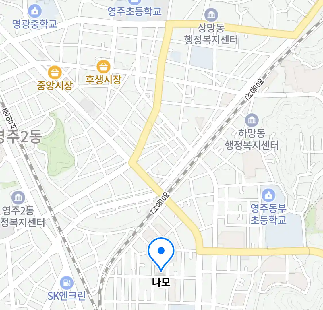 나모 위치