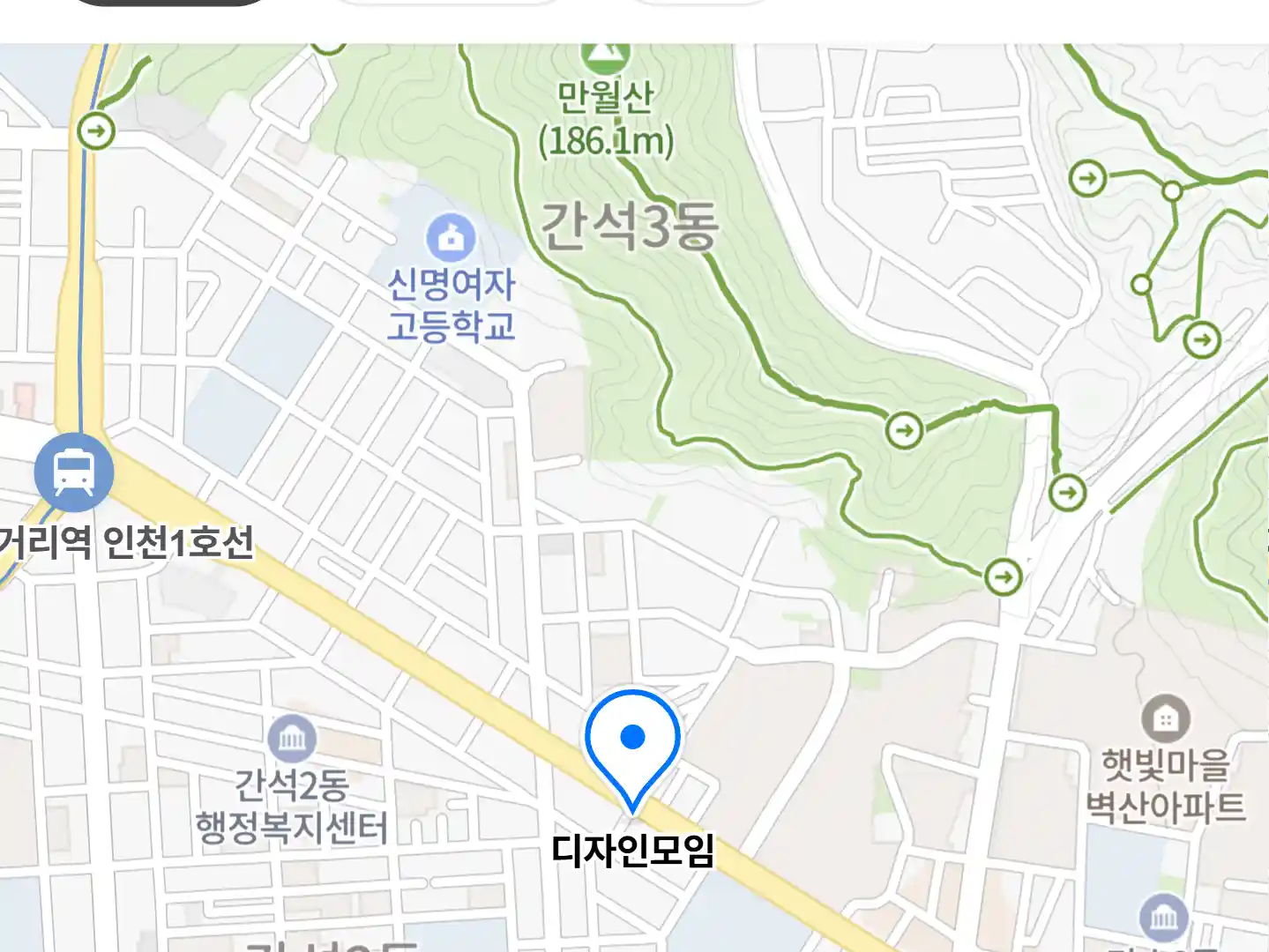 디자인모임 위치