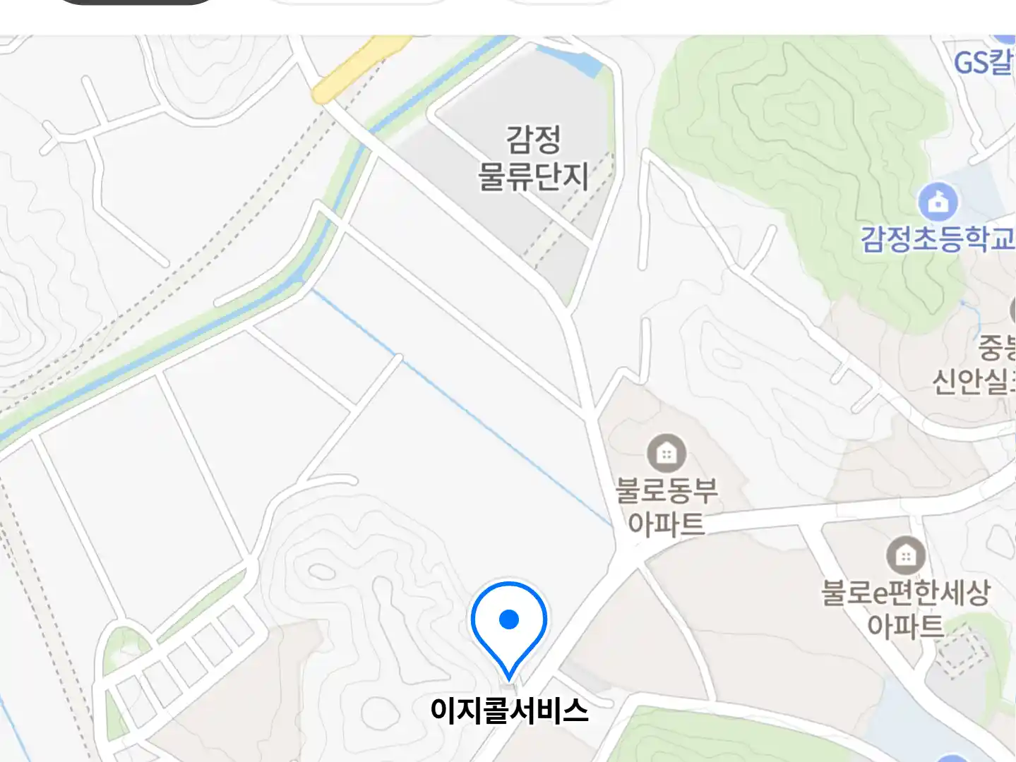 이지콜서비스 위치