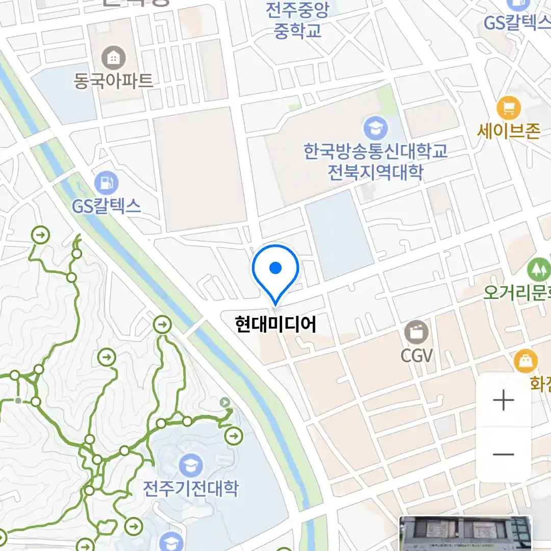 현대미디어 위치