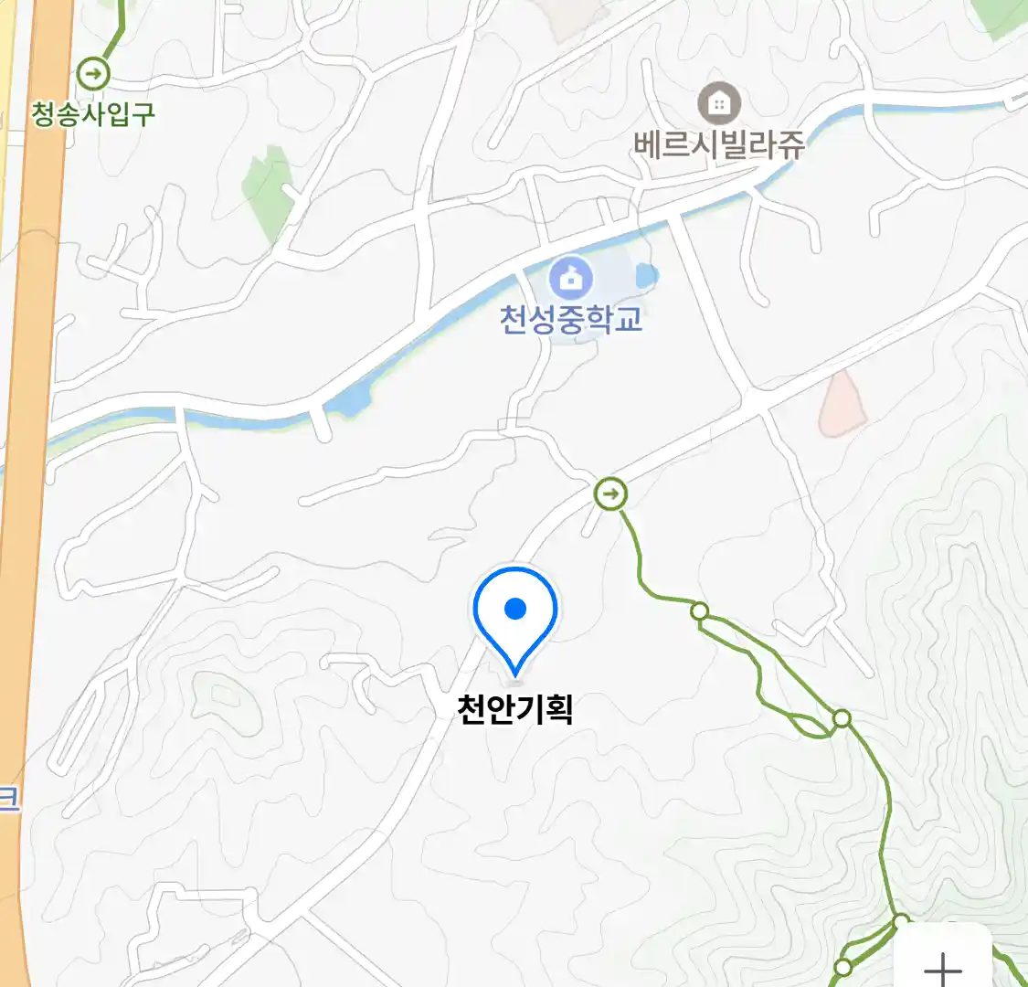 천안기획 위치