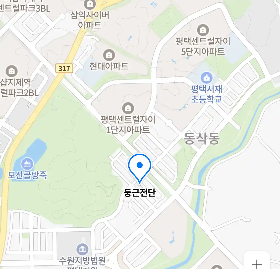 둥근전단 위치