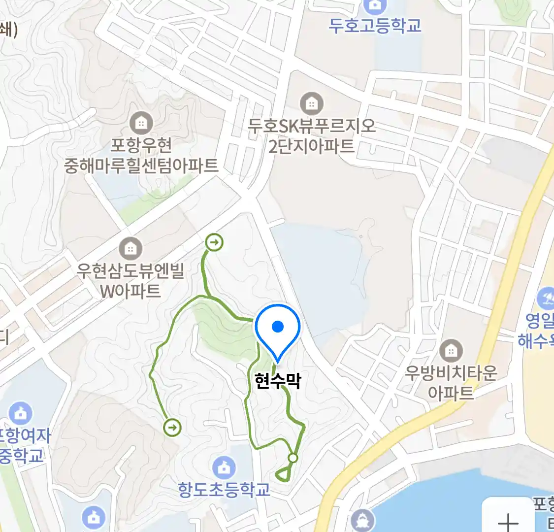 현수막 (학산동) 위치