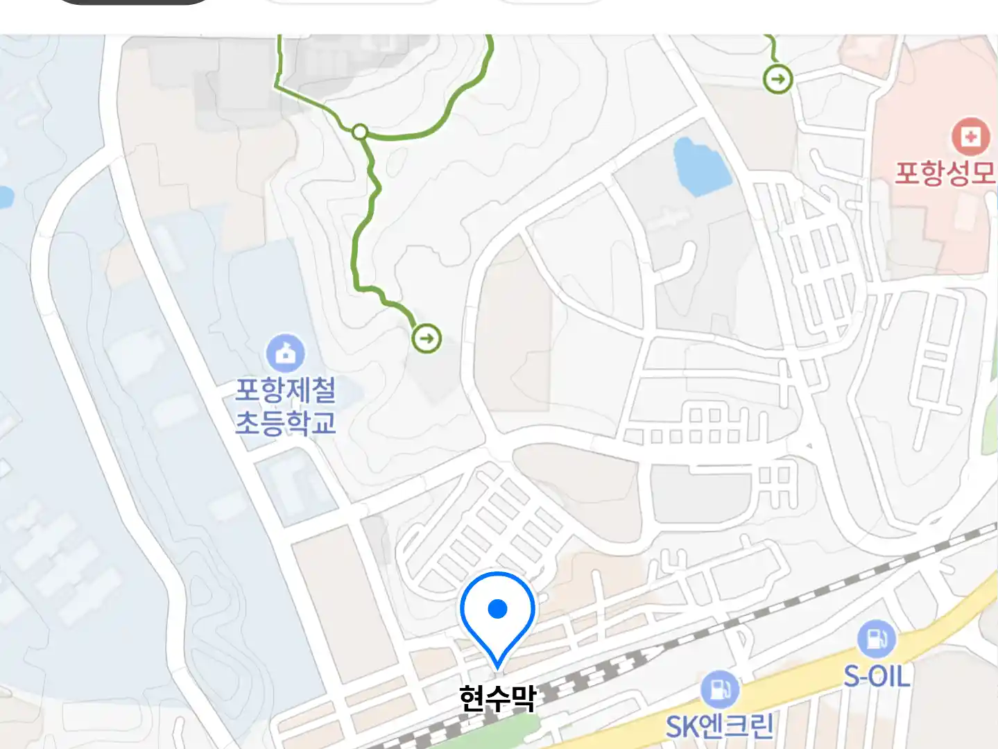 현수막 위치