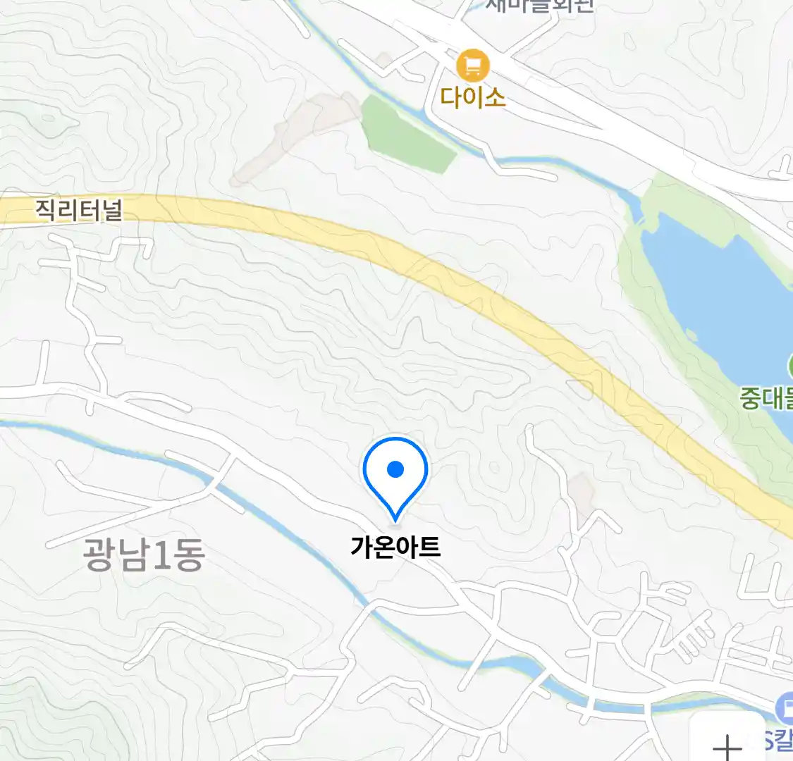 가온아트 위치