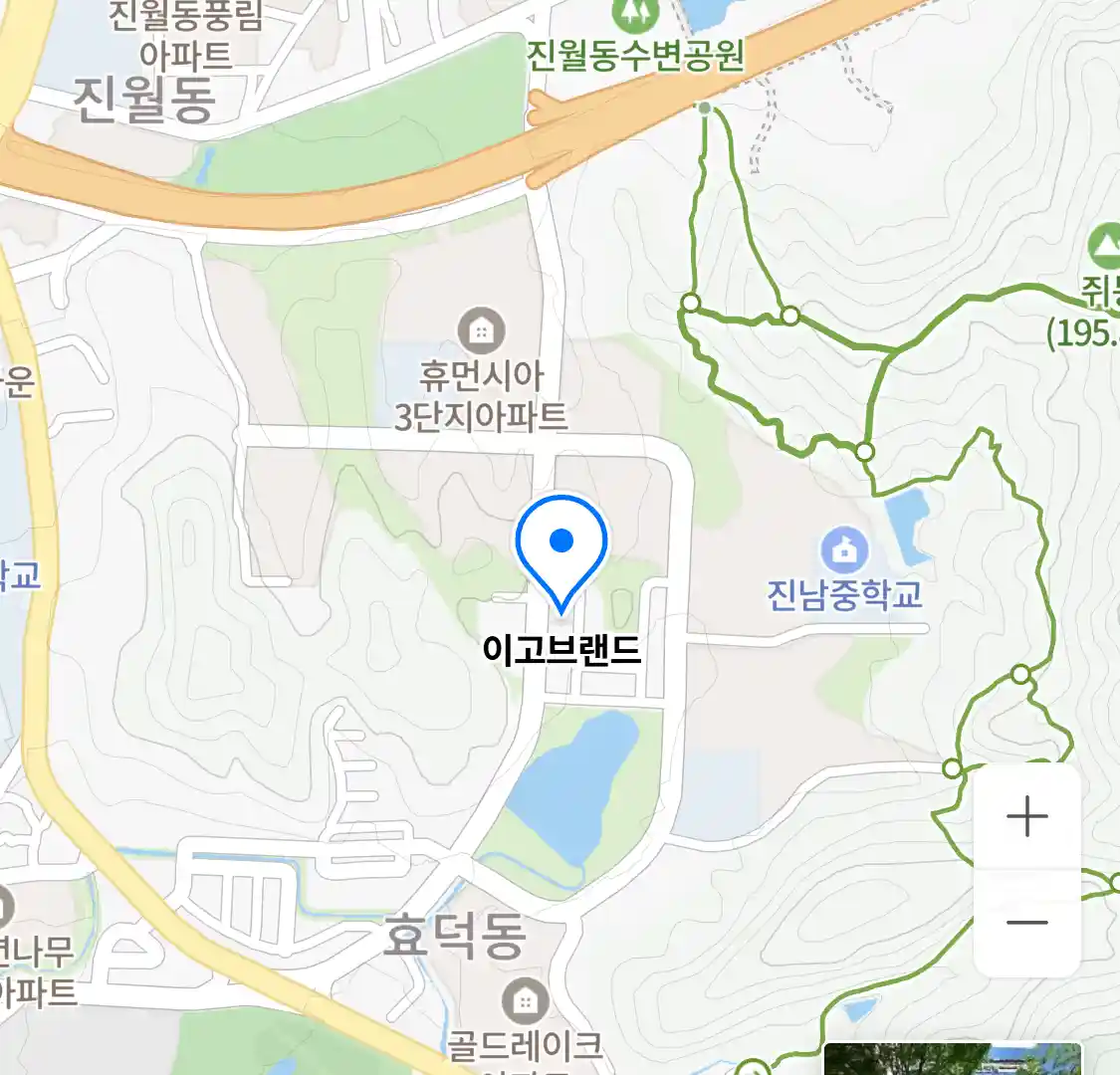 이고브랜드 위치