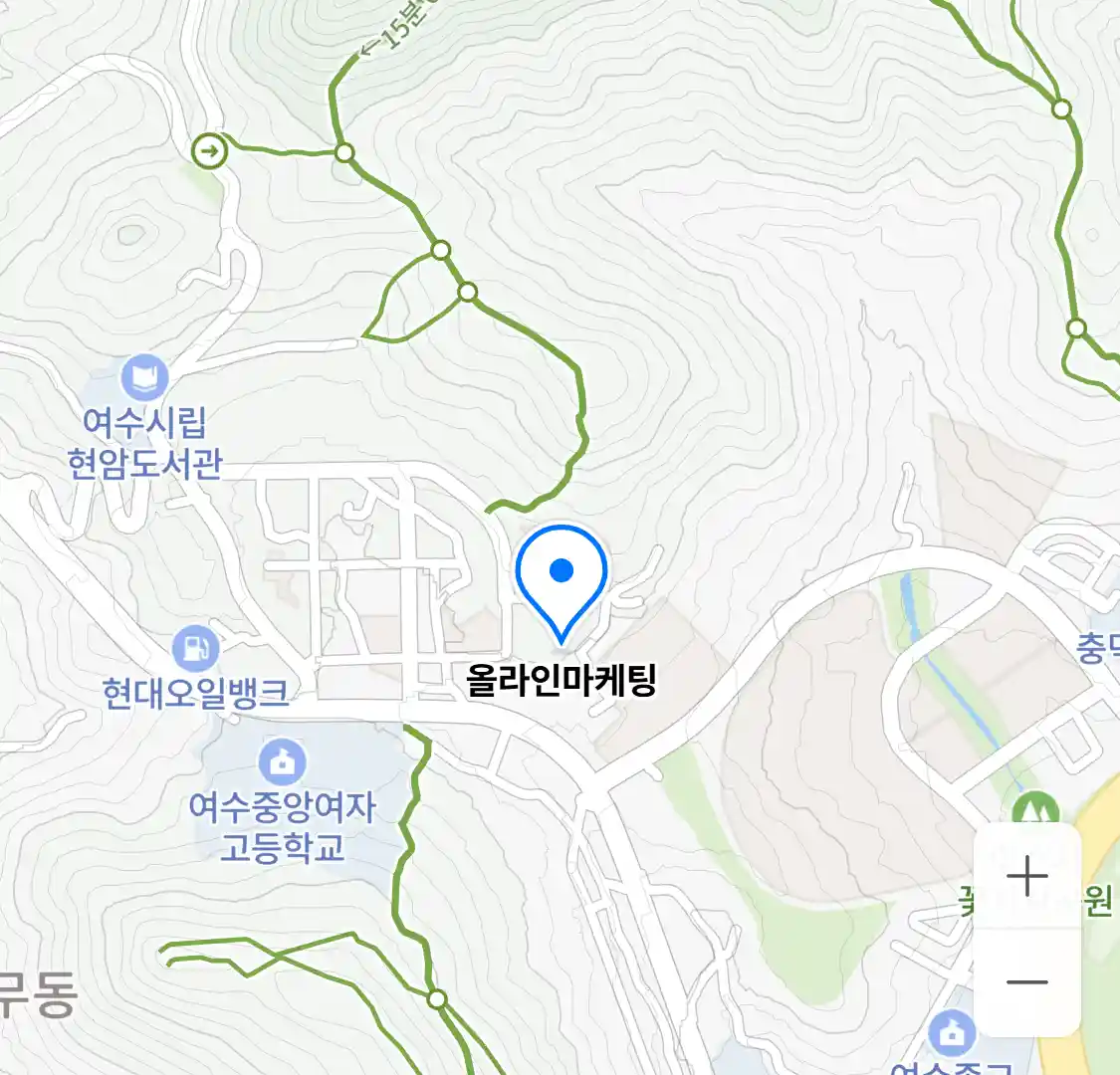 올라인마케팅 위치