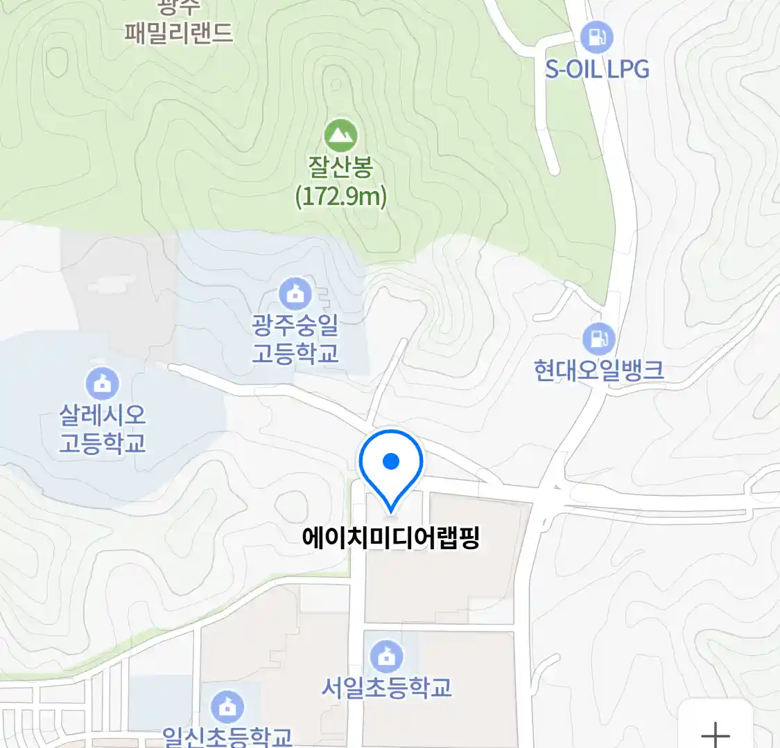 에이치미디어랩핑 위치